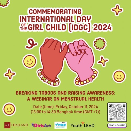 Report: Breaking Taboos and Raising Awareness International Day of the Girl Child Webinar